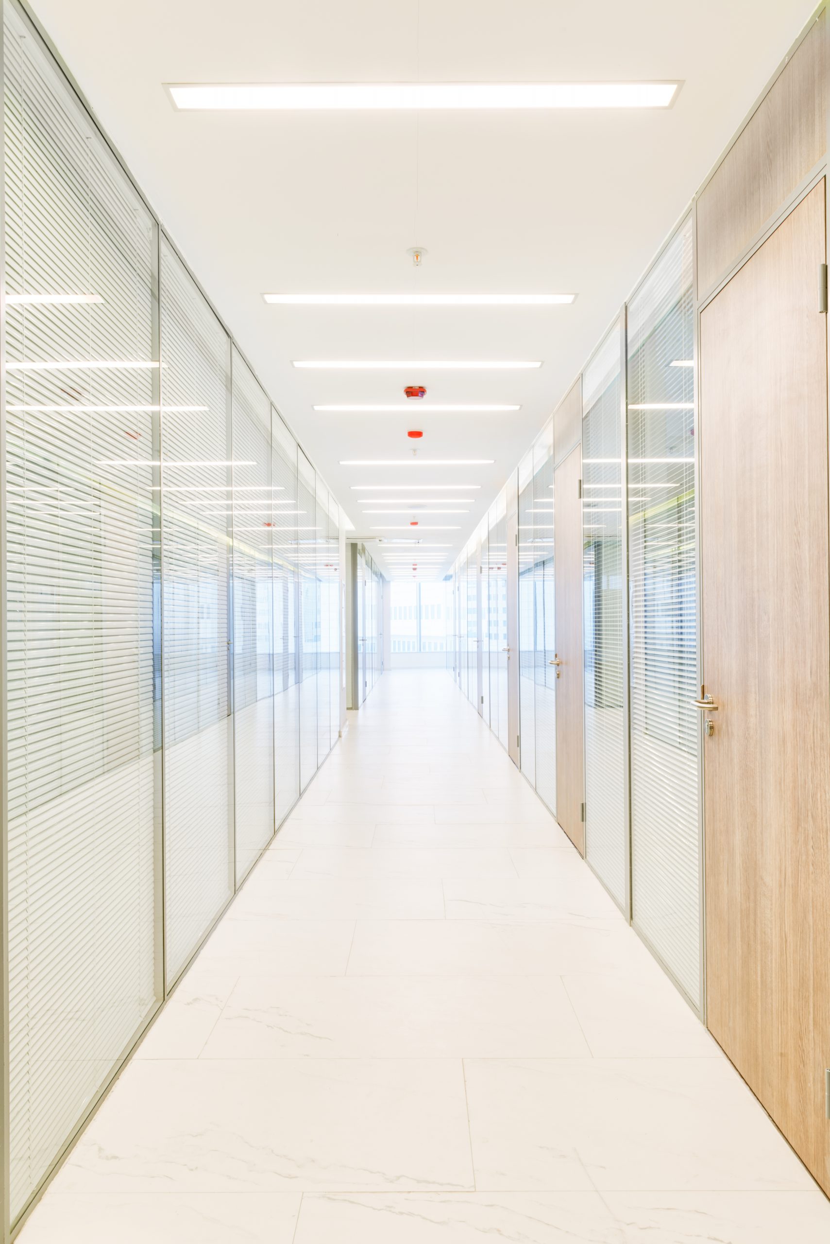 Common generic office building interior